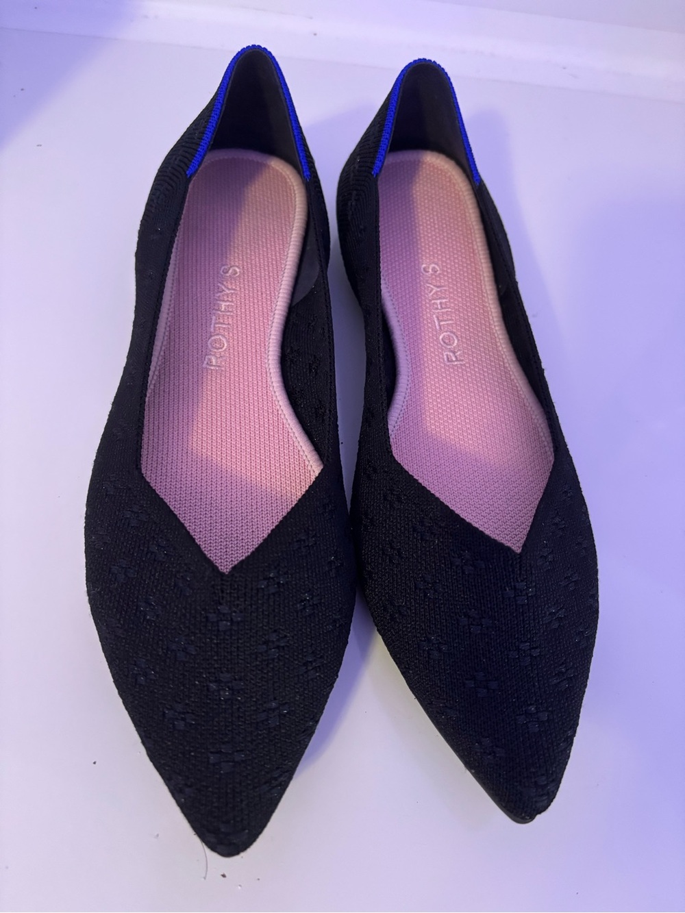 Rothy's Point Basketweave Pattern 7.5
